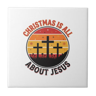 Camiseta Desenho Cruz do Pôr do Sol Jesus Natal Cr