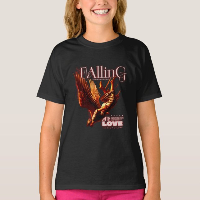 CAMISETA DESENHO DA ÁGUIA CAÍDA (Frente)