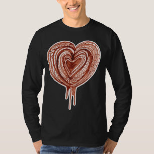 Camiseta Desenho da Bomba Muscular (do coração)