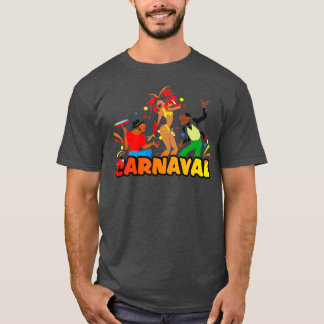 Camiseta Desenho da Cidade Brasileira do Carnaval
