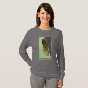 Camiseta Desenho da cigarra de Missouri