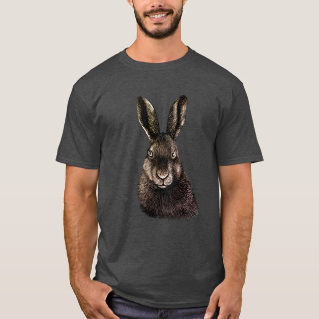 Camiseta Desenho da lebre (Frente)