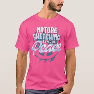 Camiseta Desenho da Natureza me traz a Design do artista da