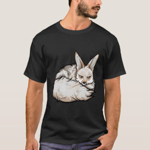 Camiseta Desenho Da Raposa De Blanford
