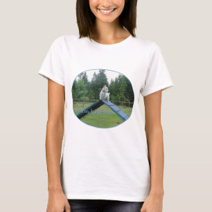Camiseta Desenho de Agilidade do Terrier Escocês