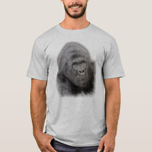 Camiseta Infantil Macaco Filhote Animal Fofo Desenho