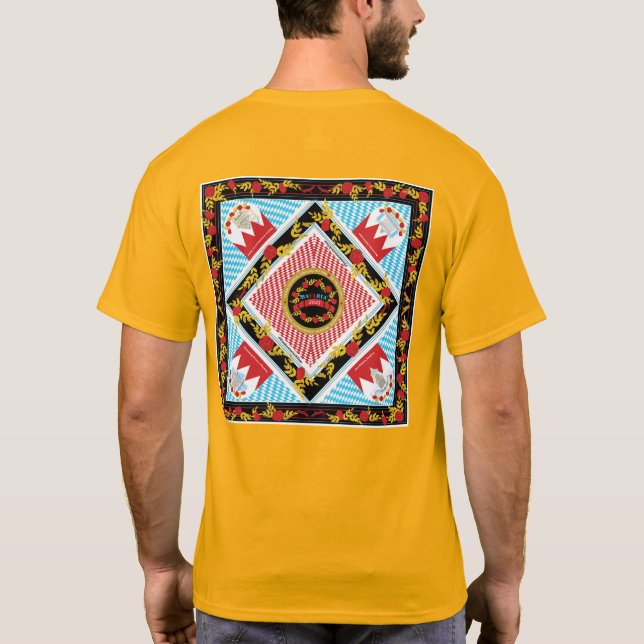 Camiseta Desenho de Bandana (Verso)
