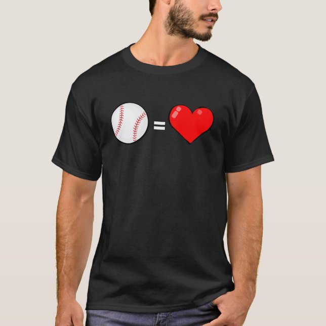 Camiseta Desenho de Beisebol (Frente)