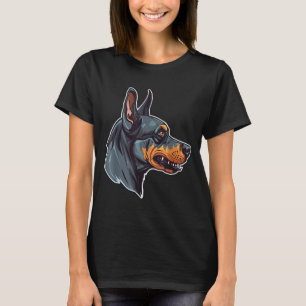 Camiseta Desenho de Cachorro Zumbi Halloween Divertido 1