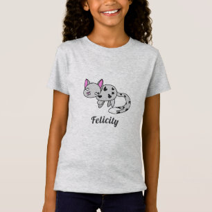 Camiseta Desenho De Cartoon De Cinza Leve Bonita