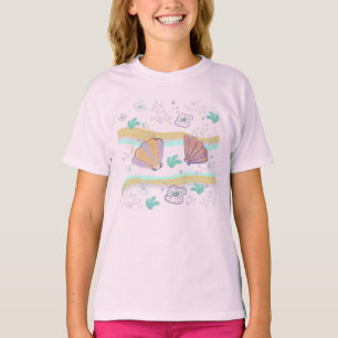 Camiseta desenho de concha marinha fofa