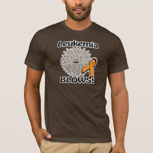 Camiseta Desenho de Conscientização sobre Leucemia
