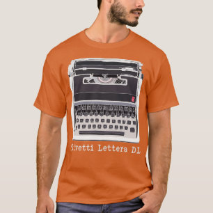 Camiseta Desenho de cor Olivetti Lettera DL