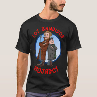 Camiseta Desenho de desenho animado Los Bandidos Mojados