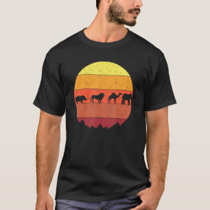Camiseta Desenho de Elefante com Vida Selvagem Africana