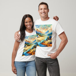 Camiseta Desenho de Expressão Simbólica do Vale Sagrado
