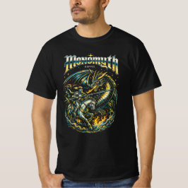 Camiseta Desenho de Fantasia Vintage de Busca Heróica