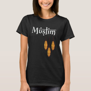Camiseta Desenho de Fé Islâmica da Mesquita Muçulmana para