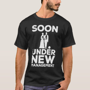 Camiseta Desenho de festa de solteiro fixe para homens rapa