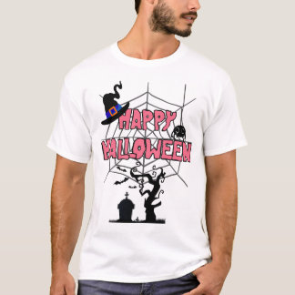 Camiseta desenho de halloween