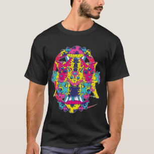 Camiseta Desenho de linha de casal dançando.