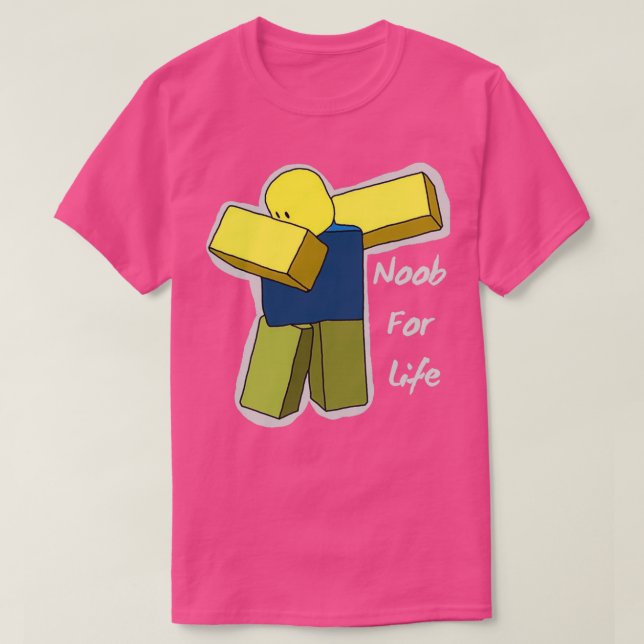 Camiseta Desenho de Noob para Life Dab (Frente do Design)