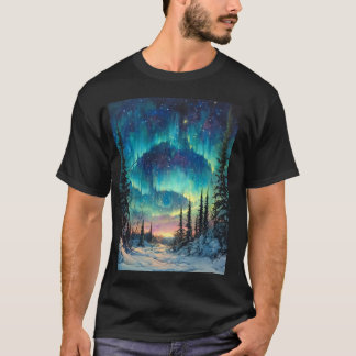 Camiseta Desenho de paisagem