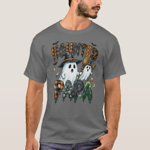 Camiseta Desenho de Papai Fantasma do Halloween Assombrado