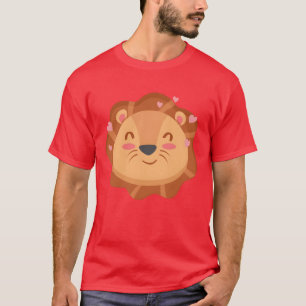 Camiseta Desenho de Personagem de Animais de Desenho Animad