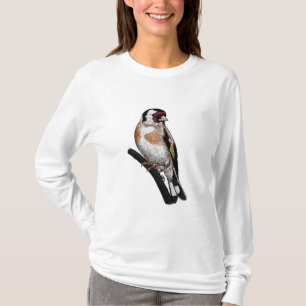 Camiseta Desenho de pintassilgo