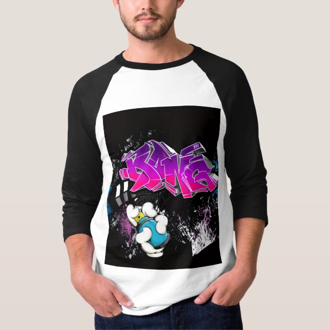 Camiseta "Desenho de Pintura" (Frente)