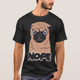 Camiseta Desenho de pug não