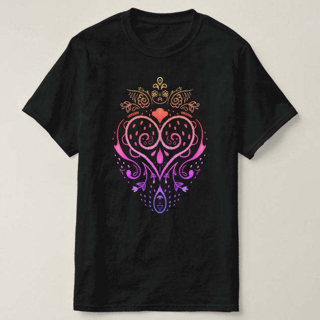 Camiseta desenho de rabo de morango T-Shirt (Frente do Design)