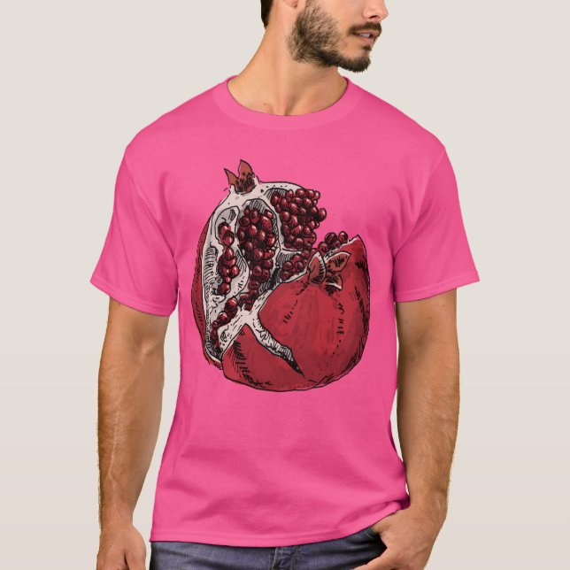 Camiseta Desenho de romã (Frente)