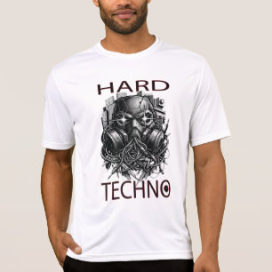 Camiseta Desenho de Techno Intenso