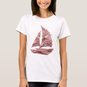 Camiseta Desenho de texto em prata TREE artístico