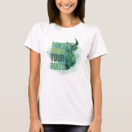 Camiseta Desenho de touro | Lembrete | Motivação
