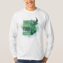 Camiseta Desenho de touro | Lembrete | Motivação