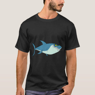 Camiseta Desenho de Tubarão