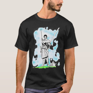 Camiseta Desenho de um Gladiador pelo artista Don Castillo