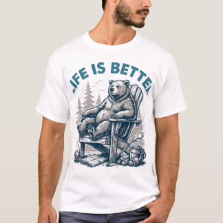 Camiseta Desenho de urso