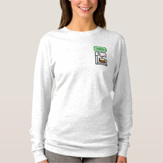Camiseta Desenho de vício em café