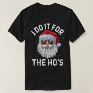 Camiseta Desenho Divertido de Natal do Papai Noel Legal