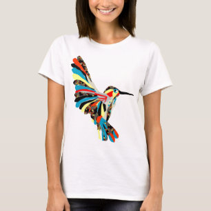 Camiseta desenho do colibri