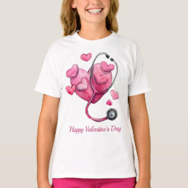 Camiseta Desenho do Dia dos Namorados Cura Corações