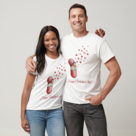 Camiseta Desenho do Dia dos Namorados Love Medicine