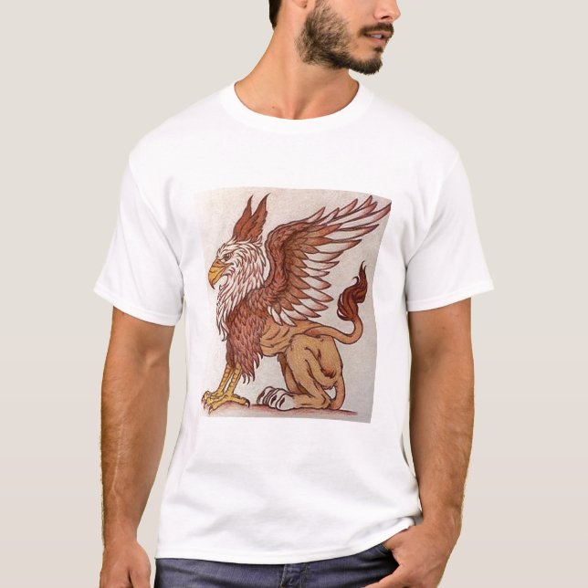 Camiseta Desenho do grifo (Frente)