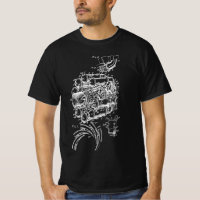 Desenho do motor de Engenheiro mecânico da aeronav