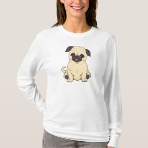 Camiseta Desenho do Pug por edição limitada de Pablo