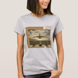 Camiseta desenho do tema Avião